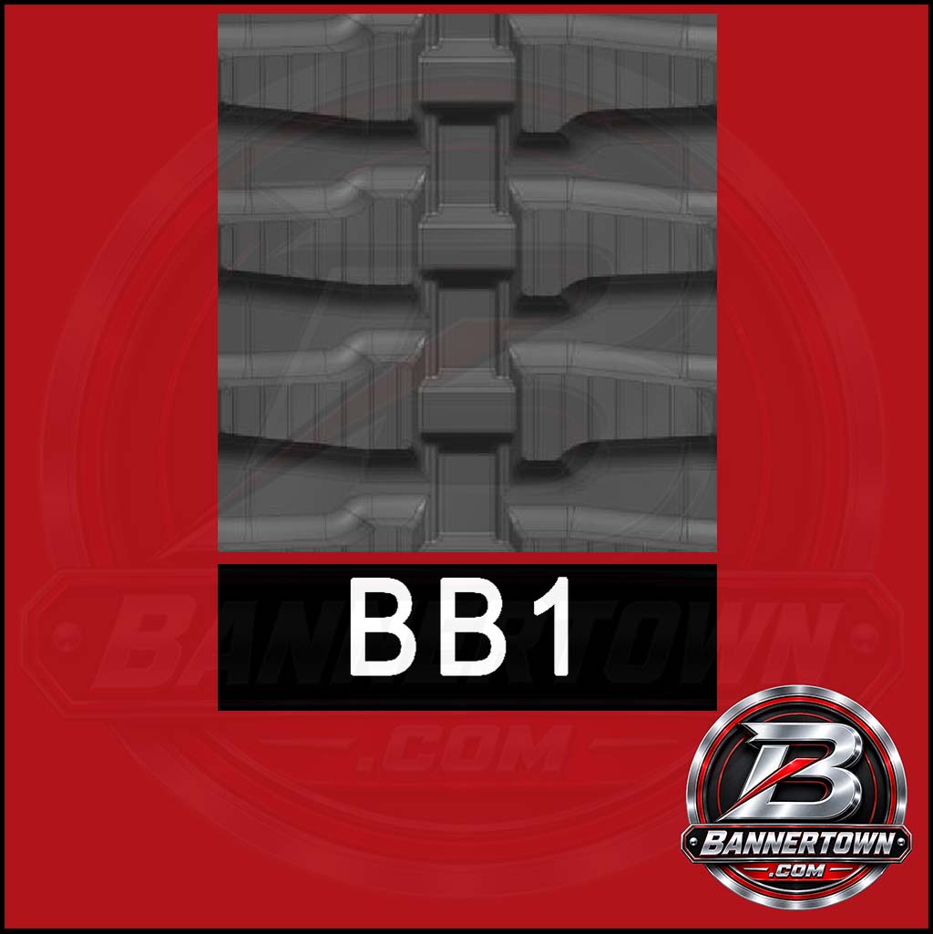 Rubber track pattern reference image BB1