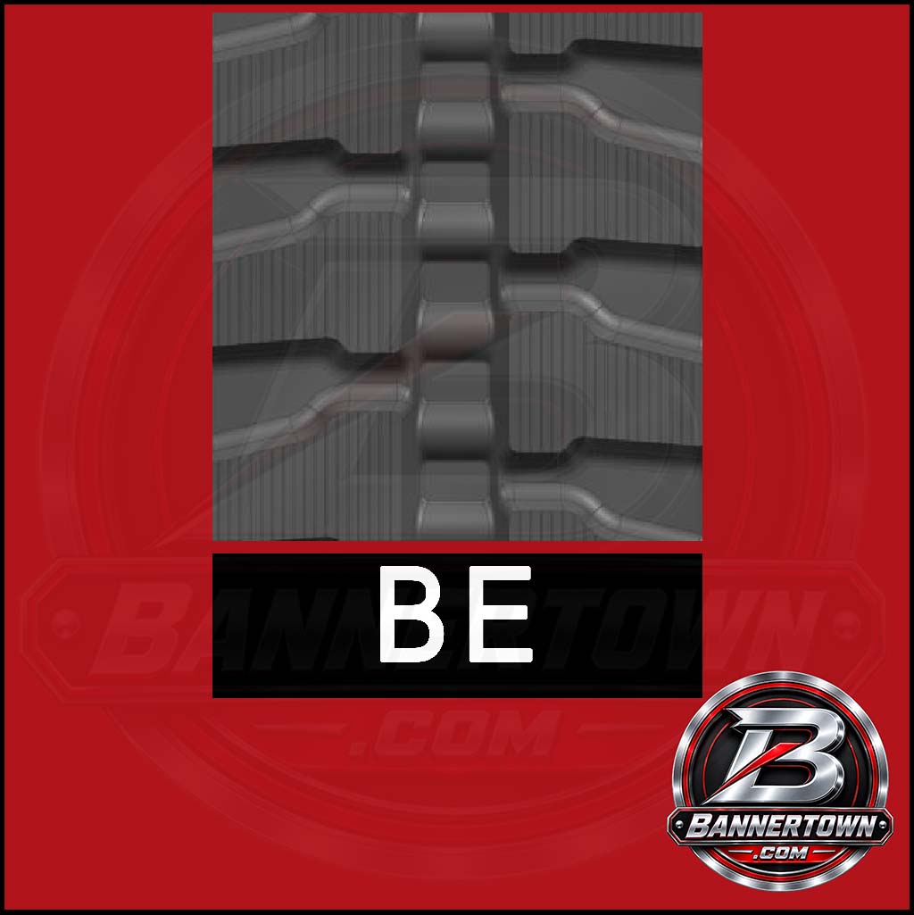 Rubber track pattern reference image BE