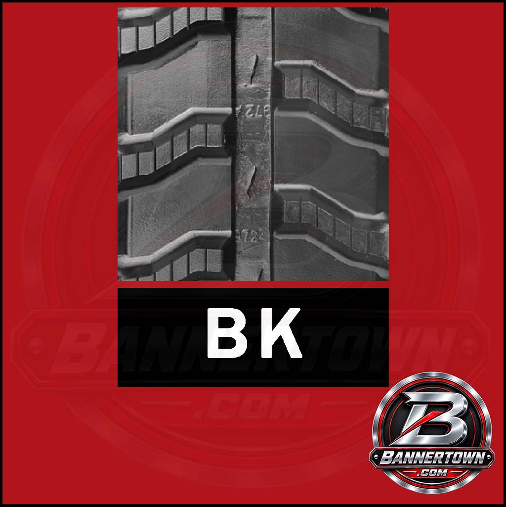 Rubber track pattern reference image BK