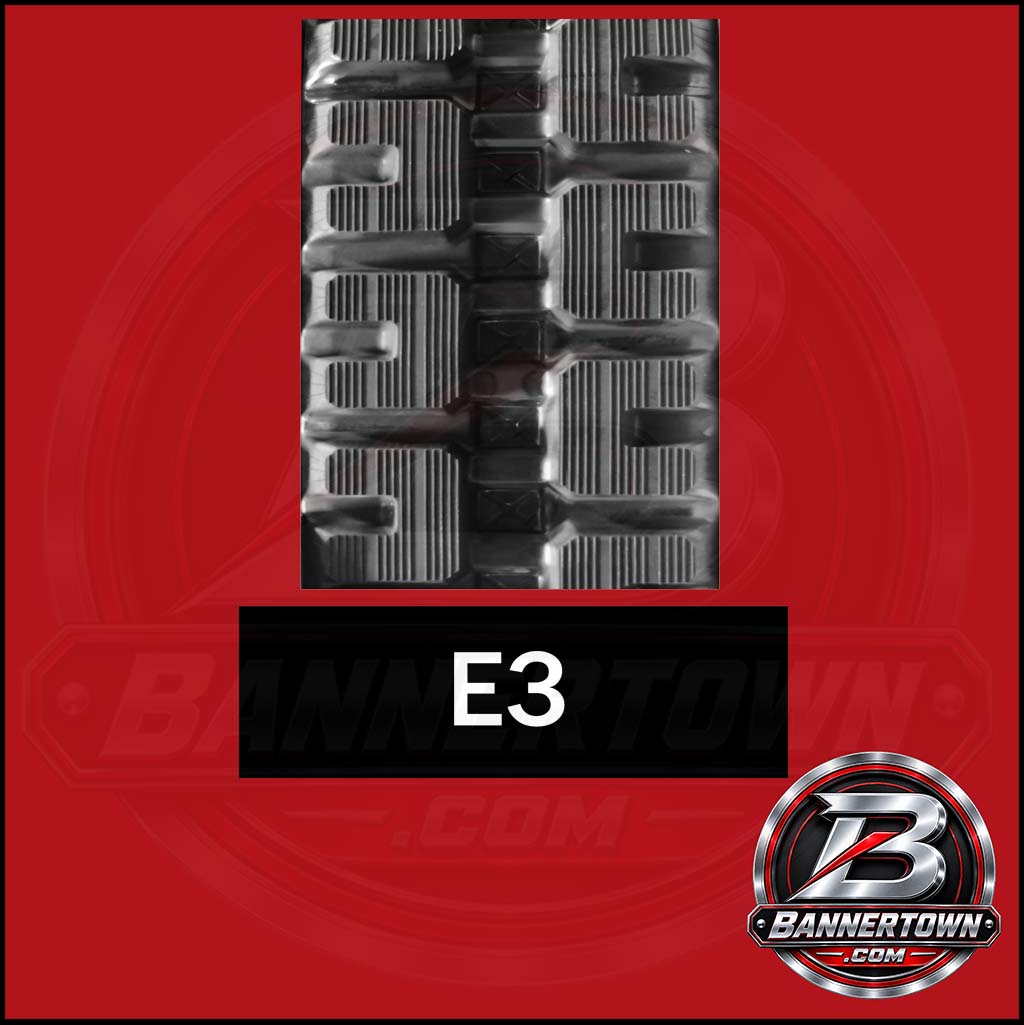 Rubber track pattern reference image E3