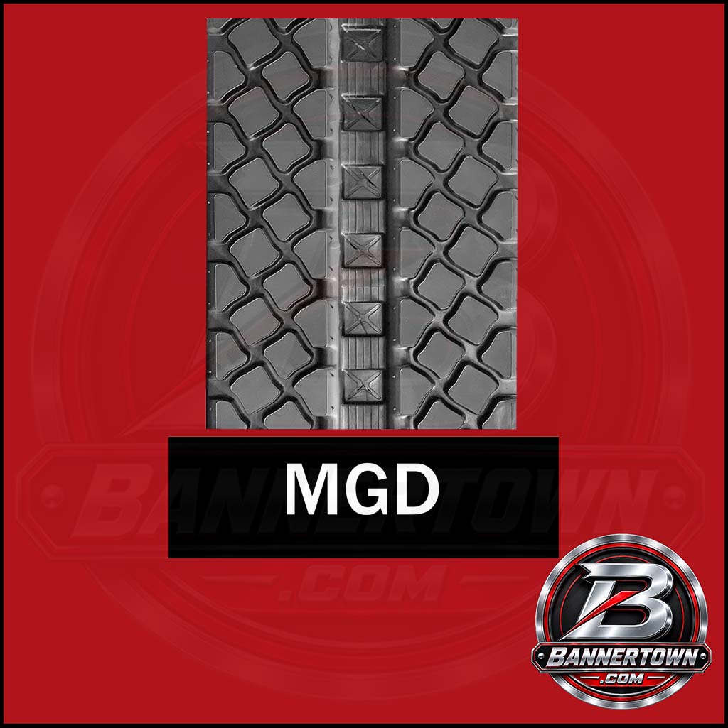 Rubber track pattern reference image MGD