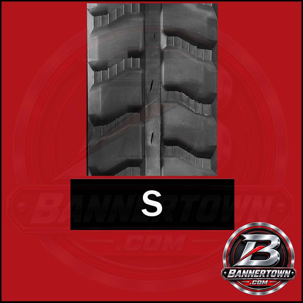 Rubber track pattern reference image S