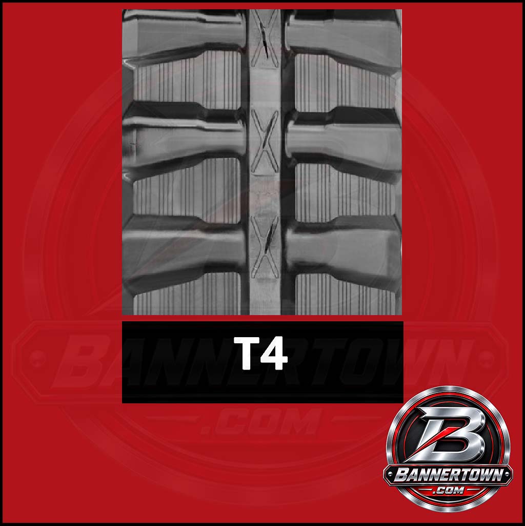 Rubber track pattern reference image T4